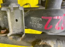 Радиатор основной TOYOTA HIACE/REGIUS ACE 1996/Цвет 2BH 1651067021 KZH106W/KZH106G/KZH100/KZH100G/KZH120/KZH120G/KZH126/KZH126G/KZH132/KZH132V/KZH138/KZH138V 1KZTE, передний