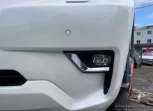 Пластиковая крышка на двс TOYOTA LAND CRUISER PRADO 2018 1260111040 GDJ150W/GDJ150R/GDJ150L/GDJ150/GDJ151W/GDJ151/GDJ155L/GDJ155R/GDJ155 1GDFTV, передняя