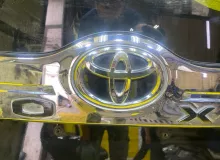 Дверь 5я TOYOTA VOXY 2015/ЦВЕТ 202 7680128490 ZRR80G/ZRR80W 3ZRFAE, задняя