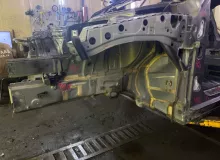 Лонжерон Mercedes-Benz GLA-CLASS 2014/Цвет 787 A2466200761 WDC156/X156/156.942 M270E16/270.910/270910, передний левый