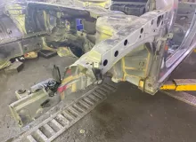 Лонжерон Mercedes-Benz GLA-CLASS 2014/Цвет 787 A2466200761 WDC156/X156/156.942 M270E16/270.910/270910, передний левый