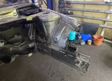 Лонжерон Mercedes-Benz GLA-CLASS 2014/Цвет 787 A2466200761 WDC156/X156/156.942 M270E16/270.910/270910, передний левый