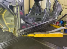 Порог кузова Mercedes-Benz GLA-CLASS 2014/Цвет 787 A1566370300 WDC156/X156/156.942 M270E16/270.910/270910, левый