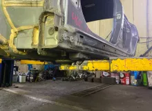 Порог кузова Mercedes-Benz GLA-CLASS 2014/Цвет 787 A1566370300 WDC156/X156/156.942 M270E16/270.910/270910, левый