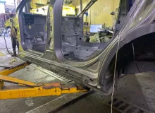 Порог кузова Mercedes-Benz GLA-CLASS 2014/Цвет 787 A1566370300 WDC156/X156/156.942 M270E16/270.910/270910, левый
