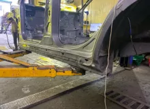 Порог кузова Mercedes-Benz GLA-CLASS 2014/Цвет 787 A1566370300 WDC156/X156/156.942 M270E16/270.910/270910, левый