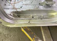 Порог кузова NISSAN NV200/NV200 VANETTE/DELICA D3 2012/ЦВЕТ K23 76411JX00E M20/VM20/VNM20/BM20 HR16DE, левый