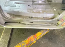 Порог кузова NISSAN NV200/NV200 VANETTE/DELICA D3 2012/ЦВЕТ K23 76411JX00E M20/VM20/VNM20/BM20 HR16DE, левый
