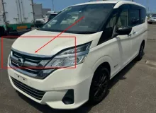 Молдинг на капот NISSAN SERENA 2016/Цвет QAB F510M5TAMA GC27 MR20DD, передний