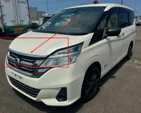 Молдинг на капот NISSAN