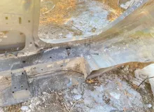 Порог кузова MAZDA CX-3 2015/Цвет 41W DK5FW/DK5AW/DK8AW/DK8AY/DK8FW/DK8FY/DKLAW/DKLAY/DKLFW/DKLFY/DKEAW/DKEFW S5DPTS, правый