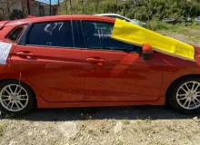 Телевизор HONDA FIT/JAZZ 2013/Цвет YR585 60400T5A300ZZ GK5/GK4/GK6/GK3/GP6/GP5/GK L15B, передний