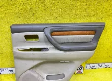 Обшивка дверей TOYOTA LAND CRUISER/LAND CRUISER CYGNUS 1999 6763060540E0 UZJ100/UZJ100L/UZJ100/FZJ100/FZJ105/HDJ100/HDJ100L/HDJ101/HDJ101K/HZJ105/HZJ105L 2UZFE, задняя правая