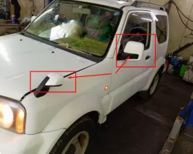 Накладка на зеркало SUZUKI