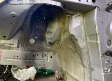 Лонжерон TOYOTA/DAIHATSU/SUBARU ROOMY/TANK/THOR/JUSTY 2016/ЦВЕТ S28 55714B1070 M900A/M910A/M900S/M910S/M900F/M910F 1KRFE, передний левый