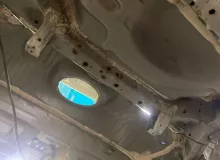 Тазик железный TOYOTA/DAIHATSU/SUBARU ROOMY/TANK 2016/ЦВЕТ S28 58371B1070 M900A/M900S/M900F 1KRFE, задний