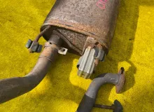Глушитель TOYOTA LAND CRUISER/LAND CRUISER CYGNUS/LX470 2002 1740550030 UZJ100L/UZJ100W/UZJ100 2UZFE, задний