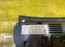Блок управления климат-контролем Mercedes-Benz C-CLASS 2008 A2048300290 W204 M272KE35/272.961/272961, передний