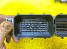 Блок управления двс BMW X3 2008 12147594485 E83N N52B25A, передний