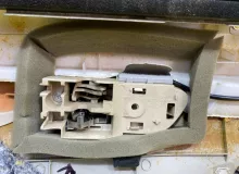 Обшивка дверей LEXUS GX470 2003 676106A150A0 UZJ120L 2UZFE, передняя правая