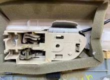 Обшивка дверей LEXUS GX470 2006 676106A150A0 UZJ120L 2UZFE, передняя правая