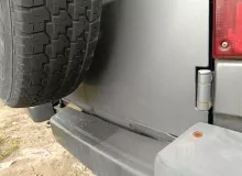 Дверь 5я DAIHATSU ROCKY/FEROZA 1991/Цвет 168 F300S HDE, задняя