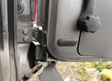 Дверь 5я DAIHATSU ROCKY/FEROZA 1991/Цвет 168 F300S HDE, задняя