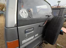 Дверь 5я DAIHATSU ROCKY/FEROZA 1991/Цвет 168 F300S HDE, задняя