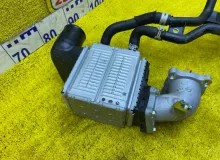 Интеркулер LEXUS/TOYOTA RX200T/RX300/NX200T/HARRIER/HIGHLANDER 2021 1790036010 AGL20W/AGL20L/AGL20R/AGL25W/AGL25L/AGL25R/AGZ10/AGZ15/AGZ15L/ASU60W/ASU65W/ASU50/ASU55 8ARFTS, передний