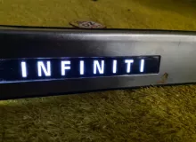 Накладка на порог INFINITI QX56/QX80/ARMADA/PATROL 2012 769B7ZQ10A Z62/Y62 VK56VD