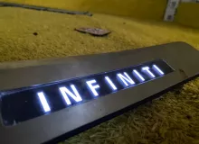 Накладка на порог INFINITI QX56/QX80/ARMADA/PATROL 2012 769B7ZQ10A Z62/Y62 VK56VD