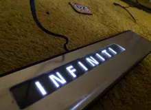 Накладка на порог INFINITI QX56/QX80/ARMADA/PATROL 2012 769B7ZQ10A Z62/Y62 VK56VD