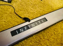 Накладка на порог INFINITI QX56/QX80/ARMADA/PATROL 2012 769B2ZQ10A Z62/Y62 VK56VD