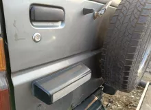 Дверь 5я DAIHATSU ROCKY/FEROZA 1991/Цвет 168 F300S HDE, задняя