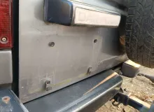 Дверь 5я DAIHATSU ROCKY/FEROZA 1991/Цвет 168 F300S HDE, задняя