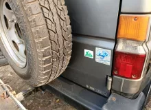 Дверь 5я DAIHATSU ROCKY/FEROZA 1991/Цвет 168 F300S HDE, задняя