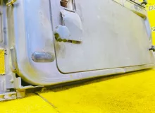 Дверь 5я DAIHATSU ROCKY/FEROZA 1991/Цвет 168 F300S HDE, задняя