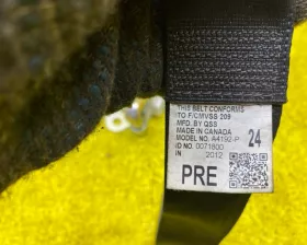 Ремень безопасности Toyota