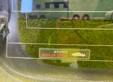Стекло собачника TOYOTA LAND CRUISER PRADO 2003 627106A161 VZJ125W/VZJ125/GRJ125W/KDJ125W/RZJ125W/RZJ125/TRJ125W/TRJ125 5VZFE, заднее правое