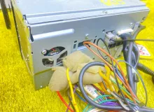 Магнитофон PANASONIC STRADA CNR330D PANASONIC STRADA CN-R330D|2016 CNR330D GK8 L15B, передний