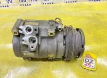 Компрессор кондиционера TOYOTA LAND CRUISER PRADO 2004 883206A040 VZJ120W/VZJ120/VZJ121W/VZJ121/VZJ125W/VZJ125/KZJ120L/KZJ120R 5VZFE, передний