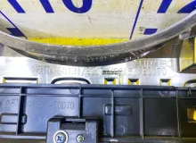 Накладка на дверь багажника TOYOTA LAND CRUISER PRADO 2017-2023 7681260220 TRJ150W/TRJ150L/TRJ150/TRJ152/TRJ155/GDJ150W/GDJ150R/GDJ150L/GDJ150/GDJ151W/GDJ151/GDJ155L/GDJ155R/GDJ155/GRJ150W/GRJ150L/GRJ150/GRJ151W/GRJ151/GRJ152/KDJ150/KDJ150L/KDJ155 2TRFE, 