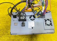Магнитофон PANASONIC STRADA CNRE05D 1999/PANASONIC STRADA CN-RE05D CNRE05D UCK40L 2UZFE, передний