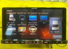 Магнитофон ALPINE X9VA 2016/ALPINE X9V ALPINEX9VA C27 MR20DD, передний