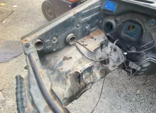 Лонжерон SUZUKI JIMNY 1997/Цвет Z2T 5873081A00 JB33W/JB43W G13B, передний правый