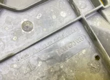 Планка под фары AUDI A4 2008/Цвет Белый 8K0805607 8K2/8K5 CDHB, передняя левая