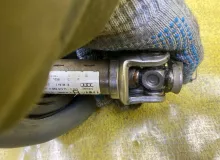 Рулевой карданчик AUDI A4 2008/Цвет Белый 8K2419753 8K2/8K5 CDHB, передний
