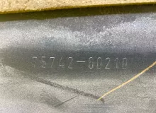 Накладка на дверь LEXUS GX470 2003 7574260210 UZJ120L 2UZFE, задняя левая