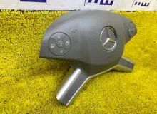 Подушка безопасности водителя Mercedes-Benz GL450/GL320/GL500/GL-CLASS С ЗАРЯДОМ|2008 A1648602102 164.871/164.822/164.886/164 M273KE46/M273.923, передняя