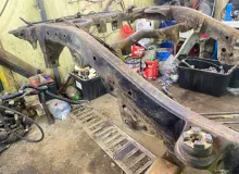 Рама NISSAN MISTRAL 1996/Цвет TJ4 501007F030 KR20 TD27T